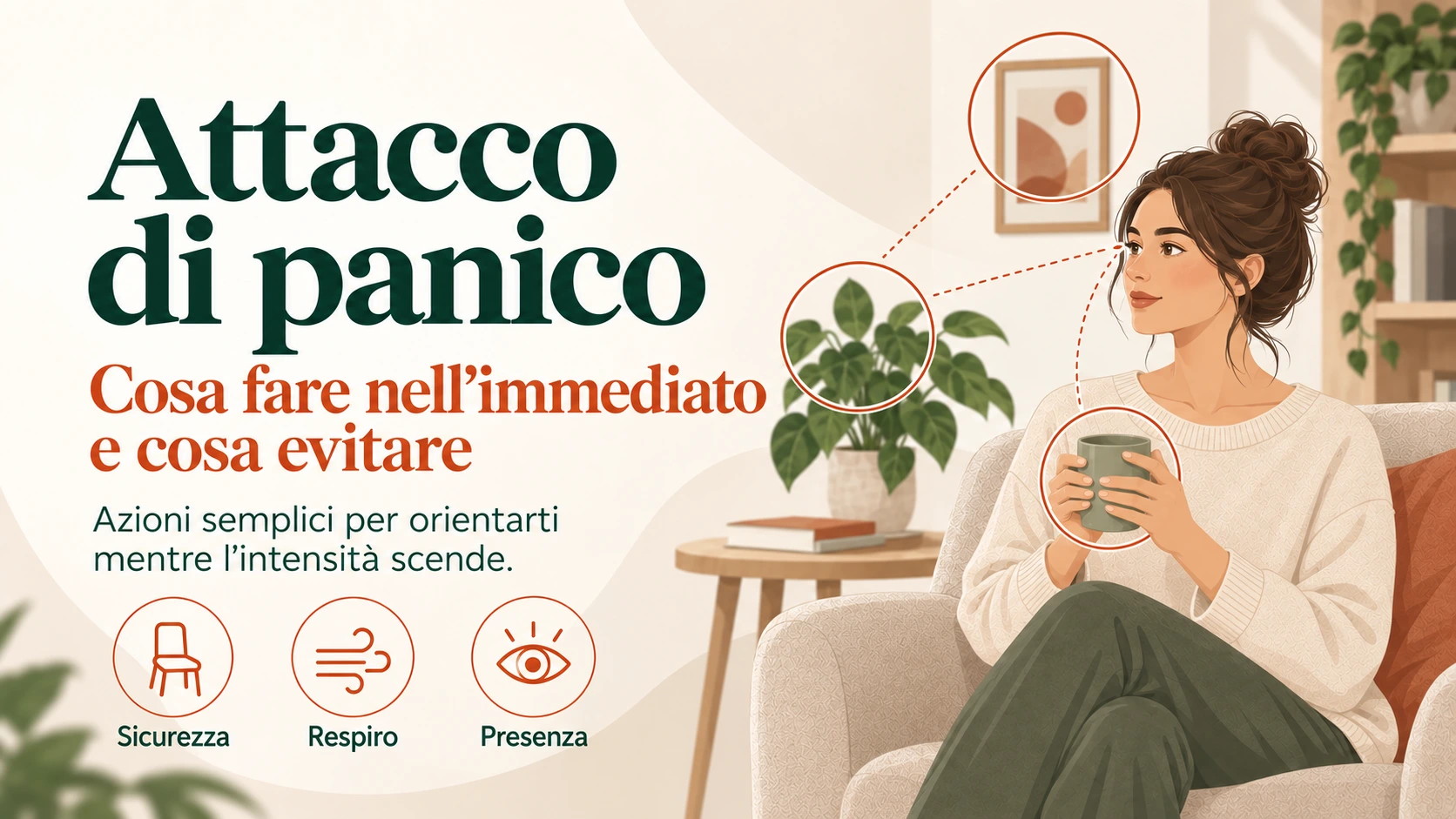 Attacco di panico: cosa fare nell’immediato e cosa evitare