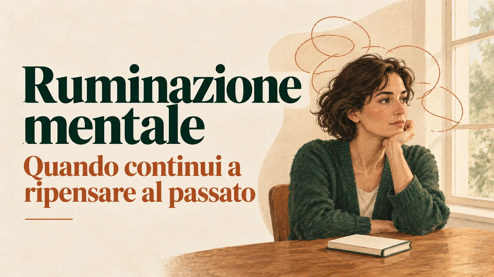 Ruminazione mentale: quando continui a ripensare al passato